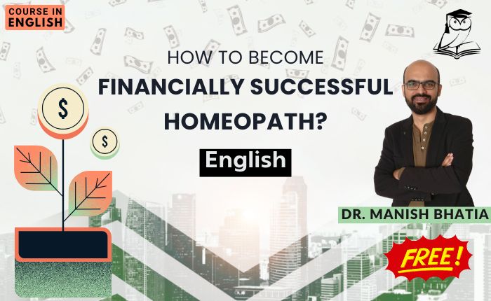 How to become a financially successful homeopath