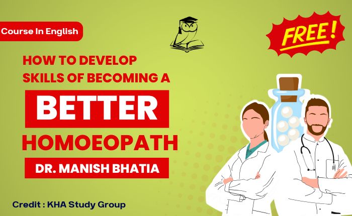 How to develop the skills of becoming a better homeopath