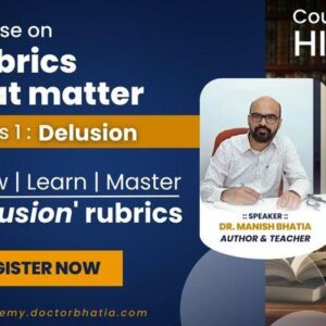 Masteing Delusion Rubrics from Homeopathy Repertory