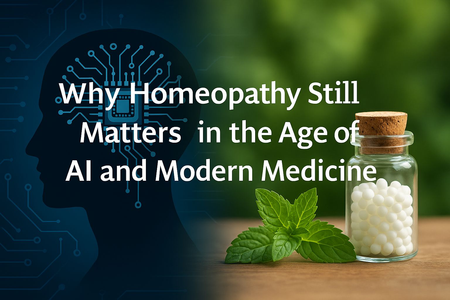 Why Homeopathy Still Matters in the Age of AI and Modern Medicine
