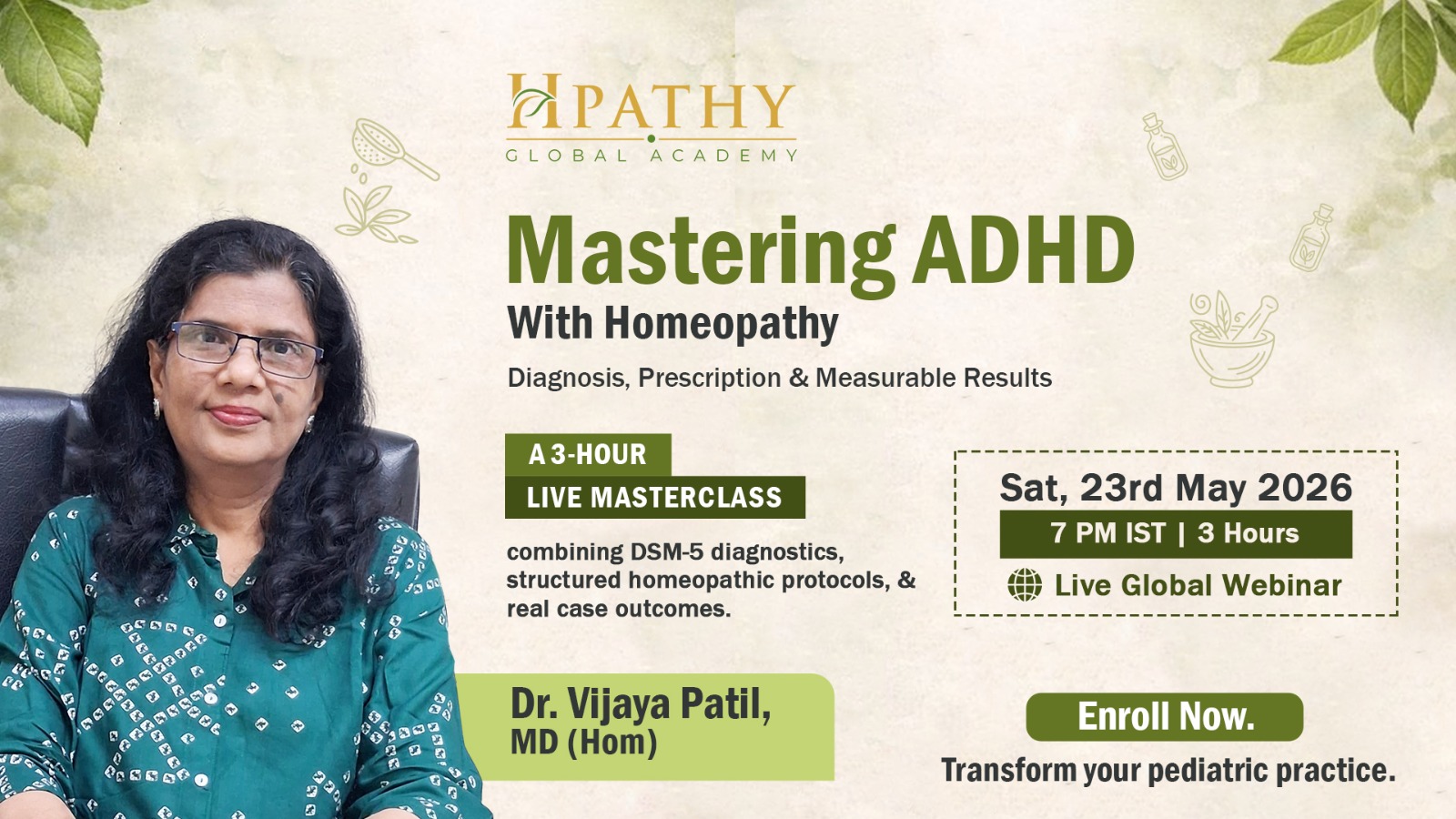 Mastering ADHD with Homeopathy: Diagnosis, Prescription and Measurable Results