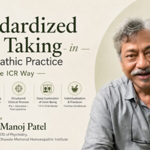 Standardized Case Taking in Homeopathic Practice - The ICR Way